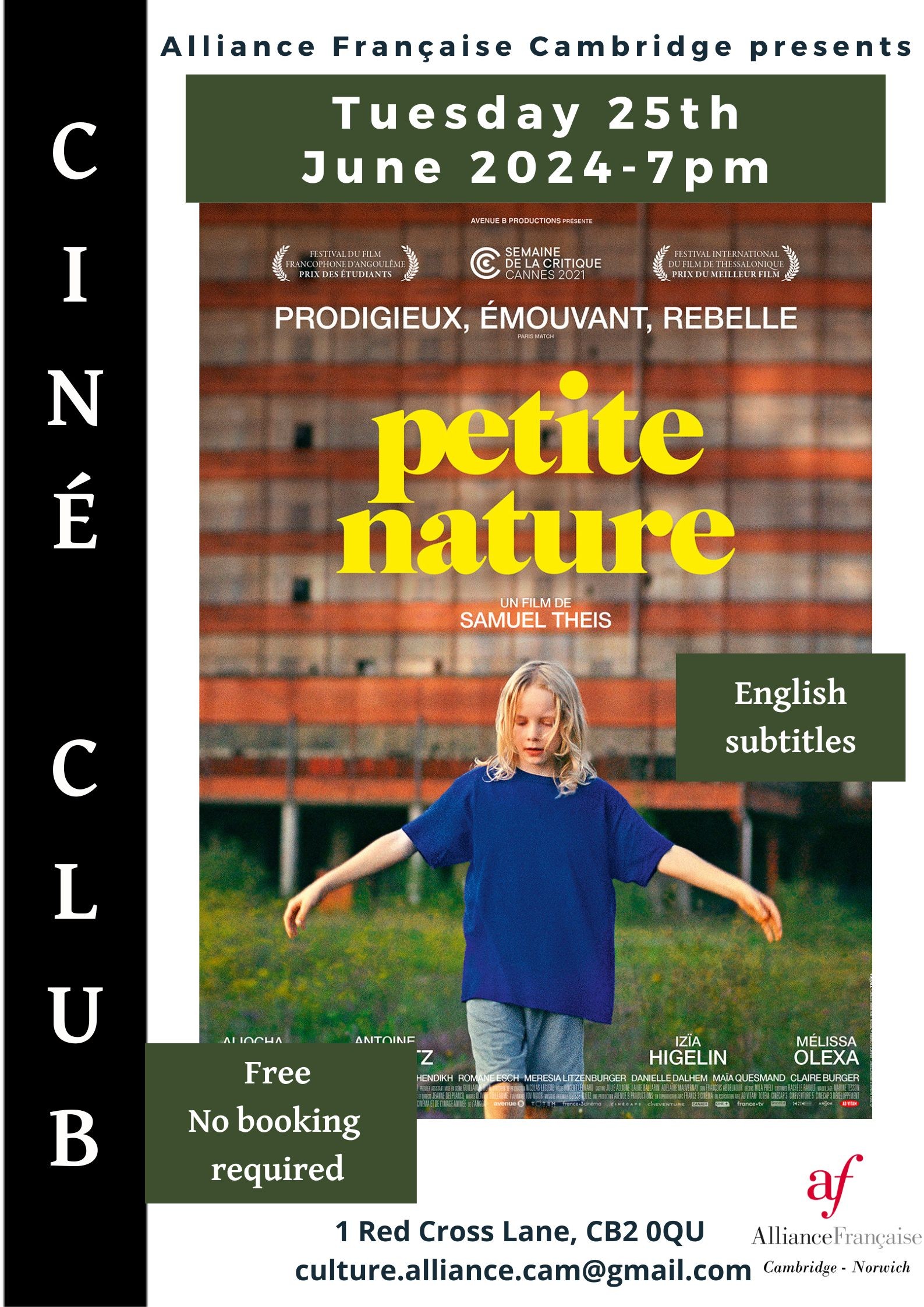 French Ciné Club - Petite Nature (Softie)